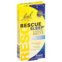 Bach Original Flower Remedies Sleep Aid in a Capsule, Natural, Liquid Melts, Capsules - 28 Each 