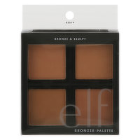 e.l.f. Bronzer Palette, Bronze & Sculpt 83319 - 0.49 Ounce