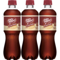 Dr Pepper Soda, Cream - 6 Each 