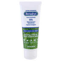 Benadryl Itch Stopping Gel, Extra Strength - 3.5 Ounce 