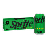 Sprite Sugar Lemon Lime Diet Soda Pop Soft Drink, 12 fl oz - 12 Fluid ounce 