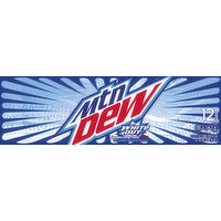 Mtn Dew Soda,Smooth Citrus Flavor, 12 Pack