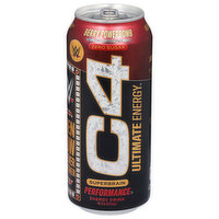 C4 Energy Drink, Berry Powerbomb - 16 Fluid ounce 