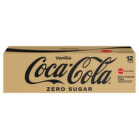 Coca-Cola Cola, Vanilla, 12 Pack - 12 Each 