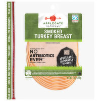 Applegate Turkey Breast, Smoked - 7 Ounce 