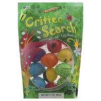 BEE Plastic Eggs, with Candy Inside, Critter Search - 12 Ounce 