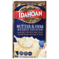 Idahoan Mashed Potatoes, Butter & Herb - 4 Ounce 