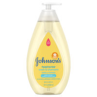 Johnson's Wash & Shampoo, Head-to-Toe, Newborn - 27.1 Fluid ounce