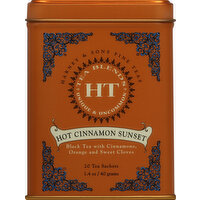 Harney & Sons Black Tea, Hot Cinnamon Sunset, Sachets - 20 Each 