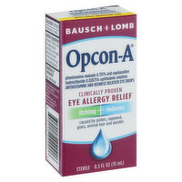 Opcon-A Eye Drops, Sterile, Eye Allergy Relief - 0.5 Fluid ounce 