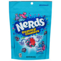 Nerds Candy, Very Berry, Gummy Clusters - 8 Ounce 