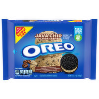 OREO OREO Java Chip Flavored Creme Chocolate Sandwich Cookies, Family Size, 17 oz