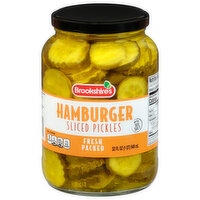 Brookshire's Fresh Packed Hamburger Sliced Pickles - 32 Ounce 