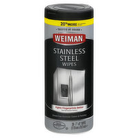 Weiman Wipes, Stainless Steel - 30 Each 