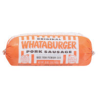 Whataburger Pork Sausage, Original - 16 Ounce 