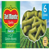 Del Monte Green Beans, Cut, Blue Lake