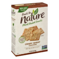 Back To Nature Crackers, Crispy Wheat - 8 Ounce 