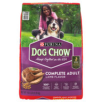 Dog Chow Dog Food, Lamb Flavor, Complete Adult