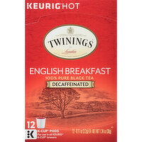 Twinings Decaffeinated English Breakfast 100% Pure Black Tea - 1.34 Ounce 