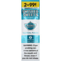 Swisher Sweets Cigarillos, Tropical Fusion - 2 Each 