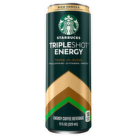 Starbucks Coffee Beverage, Energy, Rich Vanilla, Triple Blend - 11 Fluid ounce 