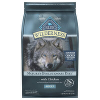 Blue Buffalo Food for Dogs, Natural, with Chicken, Nature's Evolutionary Diet, Adult