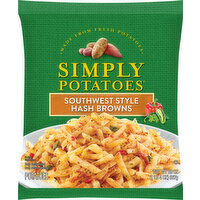 Simply Potatoes Hash Browns, Southwest Style - 20 Ounce 