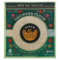 Siete Tortillas, Grain Free, Chickpea Flour