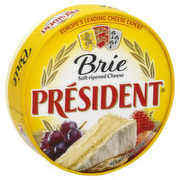 President Cheese, Brie, Soft-Ripened - 16 Ounce