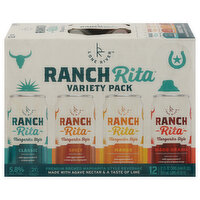 Lone River Beer, Margarita Style, Variety Pack - 12 Each 