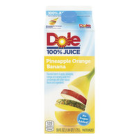 Dole 100% Juice, Pineapple Orange Banana - 59 Ounce
