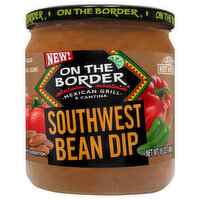 On the Border Bean Dip, Southwest - 16 Ounce 