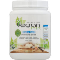 Vegan Smart Nutritional Shake, Vanilla, All-In-One - 22.8 Ounce 