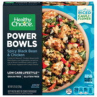 Healthy Choice Power Bowls, Spicy Black Bean & Chicken - 9.75 Ounce 