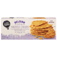 Culinary Tours Waffle Crisps, Belgian - 3.53 Ounce 