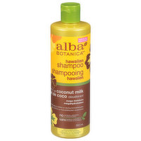 Alba Botanica Shampoo, Coconut Milk, Hawaiian - 355 Millilitre 