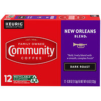 Community New Orleans Blend Dark Roast Coffee Single-Serve Cups - 4.6 Ounce 