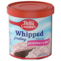 Betty Crocker Frosting, Strawberry Mist, Whipped - 12 Ounce 