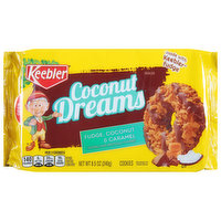 Keebler Coconut Dreams Cookies, Fudge, Coconut & Caramel - 8.5 Ounce 