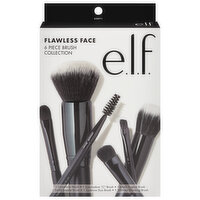 e.l.f. Brush Collection, Flawless Face - 6 Each 