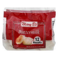 Mary Bs Biscuits, Buttermilk - 12 Each
