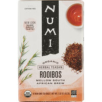 Numi Herbal Teasan, Rooibos, Organic, Tea Bags - 18 Each 