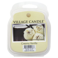 VILLAGE CANDLE Wax Melt, Creamy Vanilla