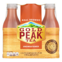 Gold Peak Tea, Unsweetened, 6 Pack - 6 Each 