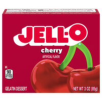 Jell-O Gelatin Dessert, Cherry - 3 Ounce 