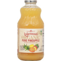 Lakewood Juice, Organic, Pure Pineapple