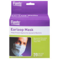 Flents Earloop Mask - 20 Each 
