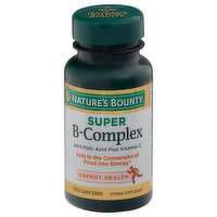 Nature's Bounty Vitamin B-Complex, Super, Coated Tablets - 150 Each 