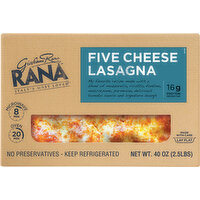 Rana Lasagna, 5 Cheese - 40 Ounce 