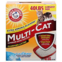 Arm & Hammer Clumping Litter, Multi-Cat, Largest Size